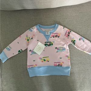 TBBC golf cart crew neck sweatshirt NWT